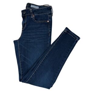 Aeropostale Jeans Womens Size 4 Regular Mid Rise Jegging Dark Wash